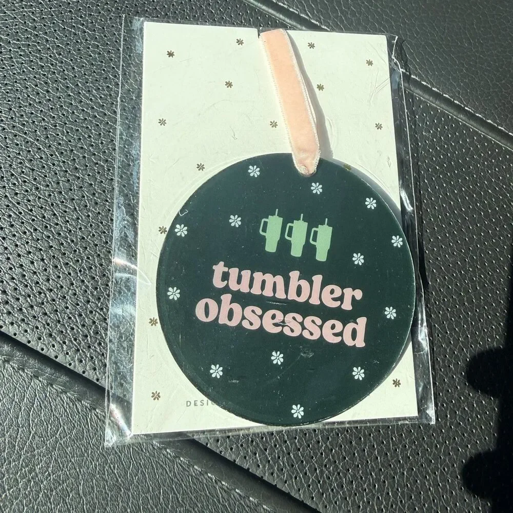 The Darling Effect Christmas Ornament Acrylic tag Tumbler Cup Christmas